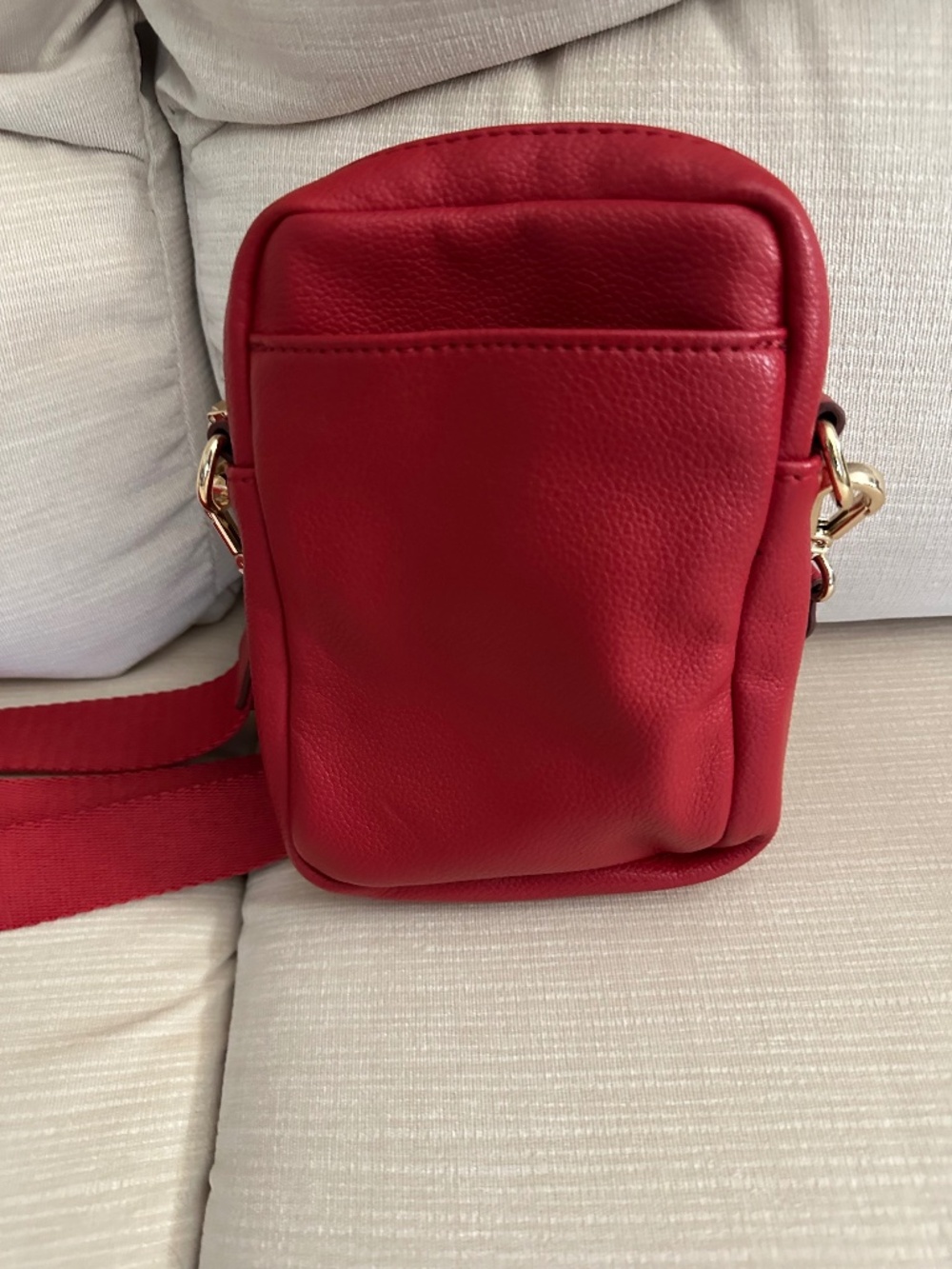 Small red Crossbody